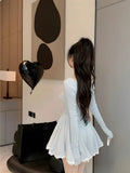 Girl Sweetheart Neckline Mini