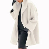 Women's Down Jacket Autumn Winter Women Wool Coat Trench Jacket Ladies Warm Slim Long Overcoat Fashion Loose Jacket