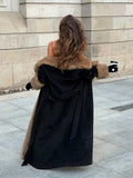 Fongt Temperament Famous Autumn And Winter Fashion Long-Terms Of The Big Lady, The Fur Wool Coat Coat Coat Woman