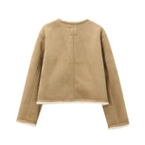 Fongt 2025 Fashion New Metal Button Double-Sided Jacket Women's M56939