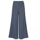 Fongt Spring / Summer 2023 Pants Women's Button Elastic High Waist Summer Wide Leg