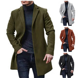 Fongt Men's Coat 2025 New Wish Hair This Coat Station Wind Coat Multi-Color Multi-Code