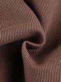 Corduroy Straight Leg Pants-Outfit