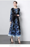 Fongt New Women's Dress Dress Oversized Dress Print 100 Folds T-Shirt With T-Shirt Holiday Casual Dress