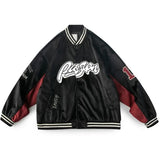 Retro Bomber Jacket Letter Embroidery 2021 Autumn Men Women Street Loose Wild Baseball Uniform Jacket Couple Y2k