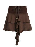 Lace Double Layer Mini