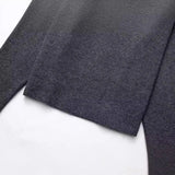 Spring Style Neckband Diamond Trim Round Collar Pullover Loose Sweater 5755005-Outfit