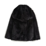 Fongt Women's Explosive Artificial Hairy Fluffy Women's Jacket