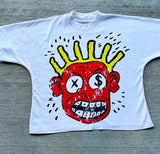 Printing Of Men's T-Shirt Blutosatire Billdog Cotton Oversized Picture-Outfit