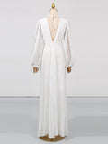 Fongt Temperament Famous Wind Dress Woman 2025 Summer New Fashion Elegant Style V Neck Lantern Sleeve High-End Long