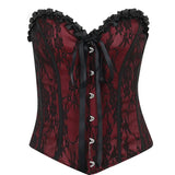 Dark Wind Design Sense Of Chest Vest Sexy Slim Lace Girdle Waist Show Thin Strapped Blouse-Outfit