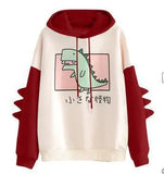 Printed Dinosaur Color Women's Winter