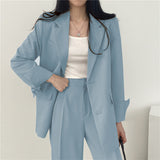 Fongt Suit Jacket Female 2024 New Spring And Fall Korean Version Chic Small Suit Jacket Design Sense Minority-Outfit