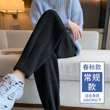 Fongt Sweatpants Women's Autumn Thin 2024 New Pants Foot Harron Radish Thin Casual Pants-Outfit