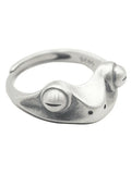 Vintage Frog Design Cuff Ring-Outfit