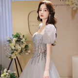Evening Dress Dress Female Senior Sense High-End Light Luxury Small Sentient Day Wedding Dress Adult French Fugitive Princess Graduation