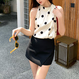 Fongt Price Does Not Return] Xiu Xixi Summer New Bag Hip Skirt Commuting Leisure High-Waisted Skirt Pants 85168