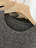 Fongt Round Neck Long-Sleeved T-Shirt Sunscreen Women's Spring 2024 New Korean Version Slim Solid Bottom Top Women-Outfit