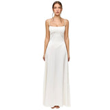 Fongt Women's New Sexy Sling Skirt Dress Body-Dexed Dress Dress Women's Long Evening Dress