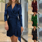 Fongt New Ladywishebay Fashion Sexy Shiny Crystalline Waist