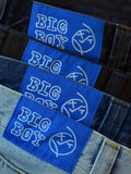 Street Boy Jeans Y2K Hip-Hop Cartoon Embroidery Vintage Blue Jeans Pants Man-Outfit