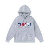 Rainbow Gradient Letter Tiger Head Printing Ins Trendy Sweater Trousers Jogging Suit-Outfit