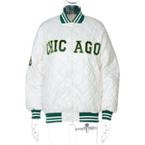Retro Style Baseball Uniform Jacket-Outfit