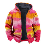 Fongt Solid Color 3D Print Digital Print With Hoodie Cotton Suit-Outfit