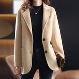 Fongt And Winter New Station Explosion Bill Thick Hair This Female Coat Wish Small Suit Ebay Korean Version Of Leisure