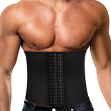 Men's Popular Style Three-Breasted Plastic Belt Neoprene Fitness Sweating Back Support Belt-Outfit
