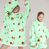 Fashion Oversized Hoodie Sweatshirt Printed Wearable