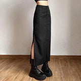 Academia Side Slit Maxi