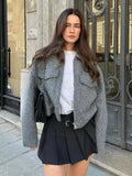 Fongt 2025 Spring And Autumn Women's Street Fashion Soft This Short Jacket Jacket D69237