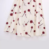 2024 New Street Style Printed Poplin Shirt Dress 3089144-Outfit