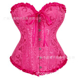 Lady Bouquet Top Sexy Belly Shaping Suit-Outfit