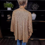 Fongt Sales 2025 Autumn New Women's Glids Plus Code Loose Top