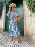 Floral Print Summer Holiday Beach
