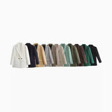 Fongt Women's Explosive Fashion Casual Temperament Commute Multi-Color Suit Long-Sleeved Coat