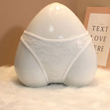 Fongt Thongs Solid Color Transparent Sexy New Scarless Temptation Buckle Fine With Ultra-Thin Low-Rise Shorts Head