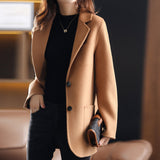 Fongt And Winter New Station Explosion Bill Thick Hair This Female Coat Wish Small Suit Ebay Korean Version Of Leisure