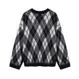 Fongt Women's Clothing 2025 Autumn And Winter New Street Round-Necked Ragged Knitted Shirt