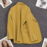 Fongt Spring And Autumn New Coffee Color Suit Coat Female A Button Casual Temperament Small Spring Suit Tide-Outfit