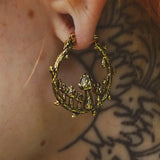 Boho Mushroom Earring-Outfit