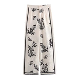 Fongt Spring And Summer New Women's Shirt Fashion Temperament Design Sense Thin Positioning Printing Set