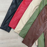 Leather Blazer-Outfit