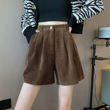 Academia High Waist Corduroy