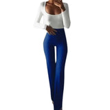 High Waist Bell-bottoms Pants Ladies