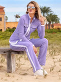 Fongt New Long-Sleeved Casual Color Set Women's Clothing