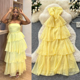Fongt Retro Print Heavy Lifting Nail Bead Dress Set Two-Piece Top Plus Long Dress
