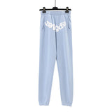Tide Card Prints Letters, Cobwebs, Personality, Hip-Hop Couples, Hooded Sweaters, Casual Sweaters, Sports Sets.-Outfit